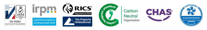 Logos of our professional accreditations